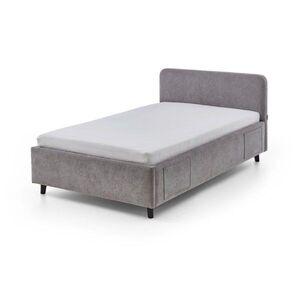 Szürke gyerekágy ágyrács nélkül 140x200 cm Cosy – Meise Möbel kép