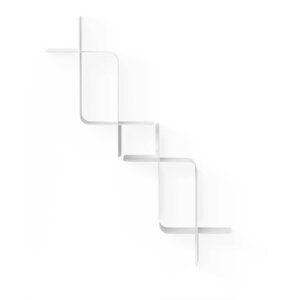 Matt fehér többszintes acél polc készlet 2 db-os 62 cm Montage – Umbra kép