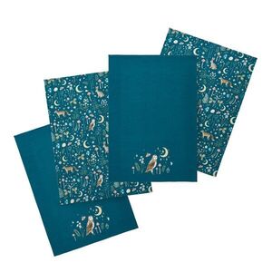Pamut konyharuha szett 4 db-os 50x70 cm Enchanted Twilight Animals – Catherine Lansfield kép