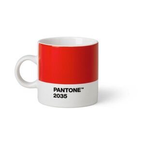 Piros porcelán eszpresszó csésze 120 ml Red 2035 – Pantone kép