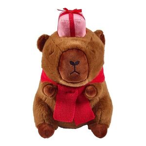 Díszpárna 20x30 cm Christmas Capybara – Catherine Lansfield kép