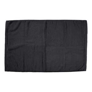 Fekete fürdőszobai kilépő 50x80 cm Classic – Zone kép