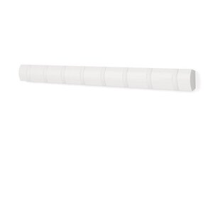 Matt fehér borovi fenyő fali fogas 81 cm Flip – Umbra kép