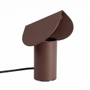Barna alumínium LED asztali lámpa (magasság 15 cm) BISCUIT – Thoro kép