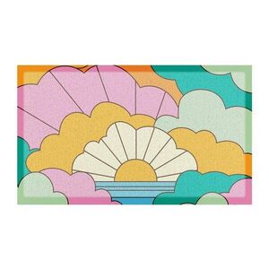 Újrahasznosított műanyag lábtörlő 40x70 cm Elizabeth Olwen – Artsy Doormats kép