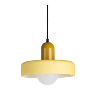 Sárga függőlámpa ø 25 cm Opaco Grato – Leitmotiv kép