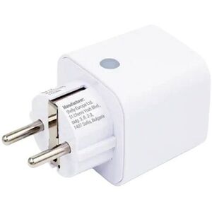 Shelly Plug M Gen3, okos konnektor fogyasztásmérővel, WiFi, Matter, fehér, 4 darab kép