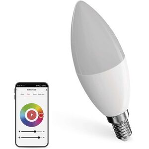 EMOS Okos LED izzó GoSmart gyertya E14 4, 8 W (40 W) 470 lm RGB dimmelhető Zigbee kép