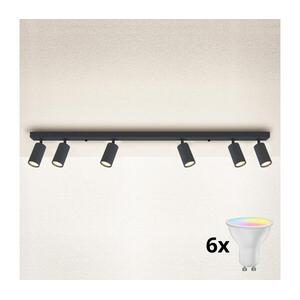 BRILAGI - LED dimmelhető spotlámpa SELE 6xGU10/6, 5W/230V antracit BG1634+AI2320 kép