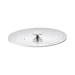 De Buyer 3460.03 - Univerzális rozsdamentes fedő alacsony falú serpenyőkhöz 26-28 cm 3460.03 kép