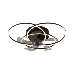 Globo 03645 - LED dimmelhető mennyezeti látor ALIA LED/40W/230V 3000-6500K fekete + távirányító 03645 kép