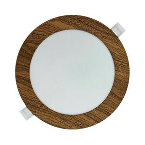 LED Beépíthető lámpa CIRCLE LED/12W/230V 4200K átm. 16, 7 cm barna 008 0001155 kép