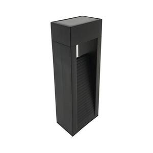 LED napelemes lámpa 2xLED/1, 2V 200 mAh IP44 fekete 034 0001090 kép