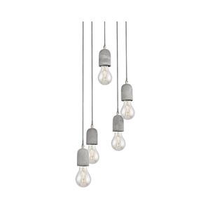 Eglo 95524 - Csillár SILVARES 5xE27/60W/230V 95524 kép