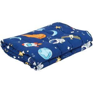 Isomedix 26897 Anti-stressz súlyozott takaró gyerekeknek 4 kg, 100 × 150 cm, kék kép