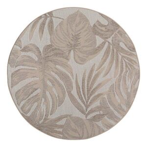 Bézs kerek kültéri-beltéri szőnyeg ø 120 cm Desert 1302 – Ayyildiz Carpets kép