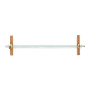 Natúr színű üveg moduláris polcrendszer 110x28x30, 5 cm Sitra – Kave Home kép