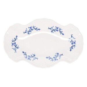 Porcelán szervírozó tálca ø 25 cm Retro – BonBistro kép