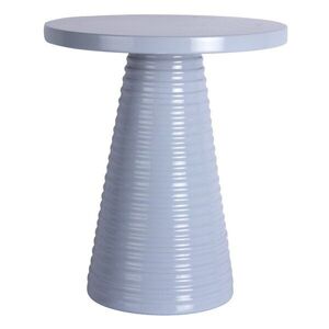 Fém kerek tárolóasztal ø 40 cm Catania Ribbed – Leitmotiv kép