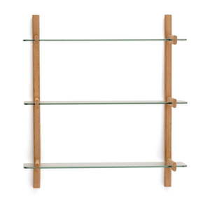 Natúr színű üveg moduláris polcrendszer 90x98x30, 5 cm Sitra – Kave Home kép