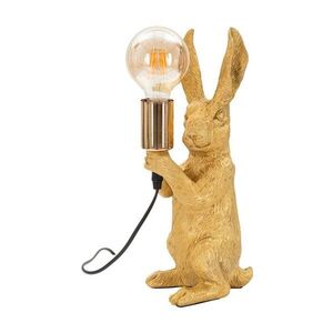 Aranyszínű asztali lámpa (magasság 35, 5 cm) Rubbit – Mauro Ferretti kép