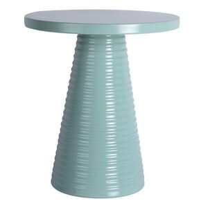 Fém kerek tárolóasztal ø 40 cm Catania Ribbed – Leitmotiv kép