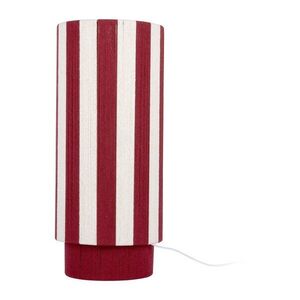 Piros-fehér kötél asztali lámpa (magasság 58 cm) Vienna Stripes – Leitmotiv kép