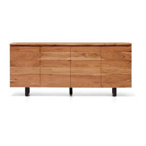 Natúr színű akácfa komód 200x88x40 cm Uxue – Kave Home kép