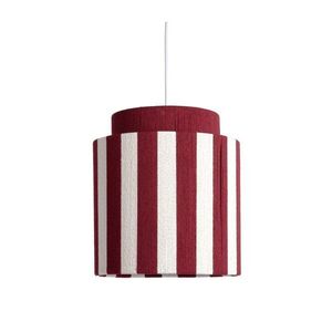 Piros-fehér kötél függőlámpa ø 30 cm Vienna Stripes – Leitmotiv kép
