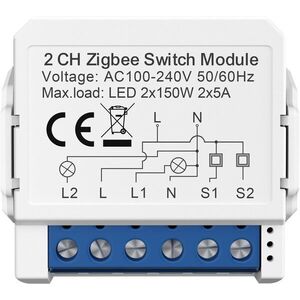 AVATTO ZWSM16 Zigbee (2-gang) kép