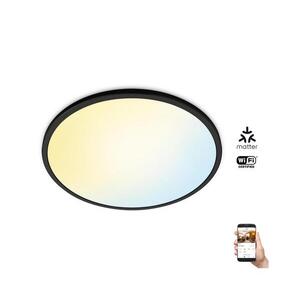 WiZ - LED Dimmelhető mennyezeti lámpa SUPERSLIM LED/22W/230V fekete Wi-Fi 8719514554955 kép