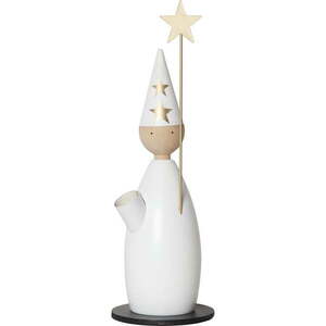 Fehér fénydekoráció karácsonyi mintával ø 12 cm Lucia Classic – Star Trading kép
