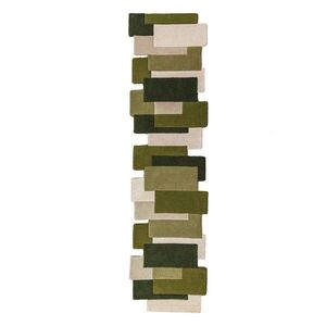 Kézi szövésű gyapjú futószőnyeg 60x230 cm Collage – Flair Rugs kép
