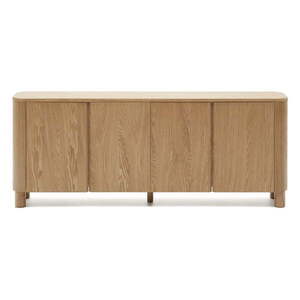 Natúr színű komód kőrisfa dekorral 200x79x40 cm Salaya – Kave Home kép