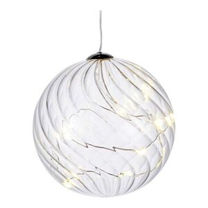 Wave Ball világító LED dekoráció, ⌀ 10 cm - Sirius kép