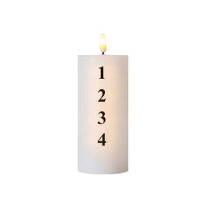 Elemmel működő LED gyertya (magasság 15 cm) Sille Advent – Sirius kép