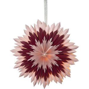 Ice rózsaszín karácsonyi dekoráció, ø 60 cm - Star Trading kép