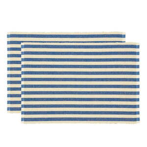 Textil tányéralátét szett 2 db-os 33x48 cm Statement Stripe – Södahl kép