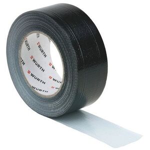 Würth Poliészter szövet ragasztószalag, fekete, 50 m × 50 mm kép