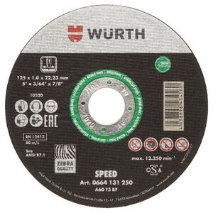 WÜRTH Speed Plus vágókorong 115 × 22, 2 × 1, 6 mm kép