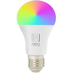 Immax NEO LITE Smart LED izzó E27 9W RGB + CCT színes és fehér, tompítható, WiFi kép