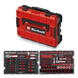 Einhell 49370515 E-Case Autós‑motoros dugókulcs készlet, 121 db kép