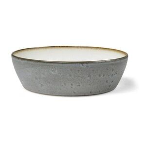 Fehér-zöld kőedény tálka Gastro Grey/Cream – Bitz kép