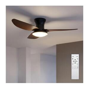BRILAGI - Fényerőszabályozható LED mennyezeti látor, LED/38W/230V, 100 cm, fekete/barna + távirányító WF-OSD-009-BDW kép