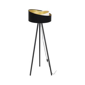 Állólámpa GALAXY 1xE27/60W/230V fekete/fehér/wenge AS0466+BS0393 kép