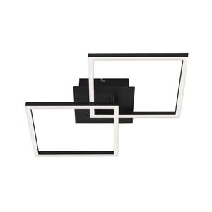 Briloner 3210-015 - LED dimmelhető mennyezeti lámpa FRAME 2xLED/11W/230V fekete 3210-015 kép