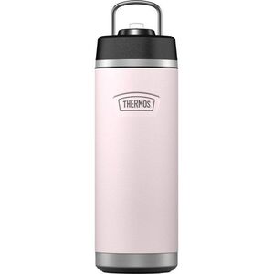 THERMOS ICON termosz + felhajtható szívószál, 0, 71 l, pasztell rózsaszín kép