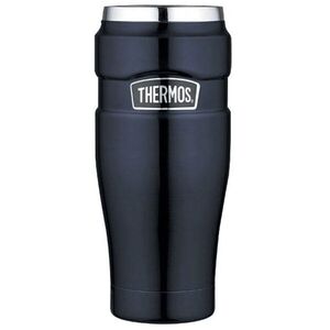 THERMOS Stainless King vákuumzáras thermo bögre, 0, 47 l, sötétkék kép