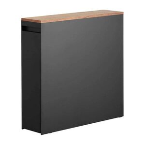 Fekete fém fürdőszobai polcos állvány 14x55 cm Tower – YAMAZAKI kép