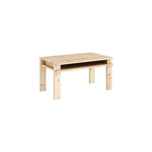 Világos natúr színű borovi fenyő dohányzóasztal 50x80 cm Tuck – Karup kép